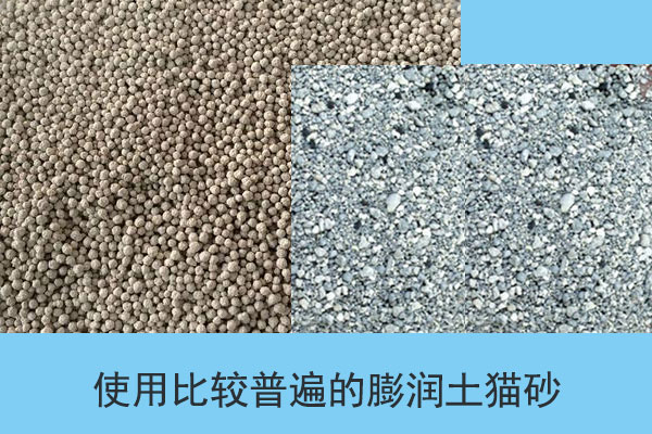 膨潤(rùn)土貓砂是使用比較普遍的貓砂