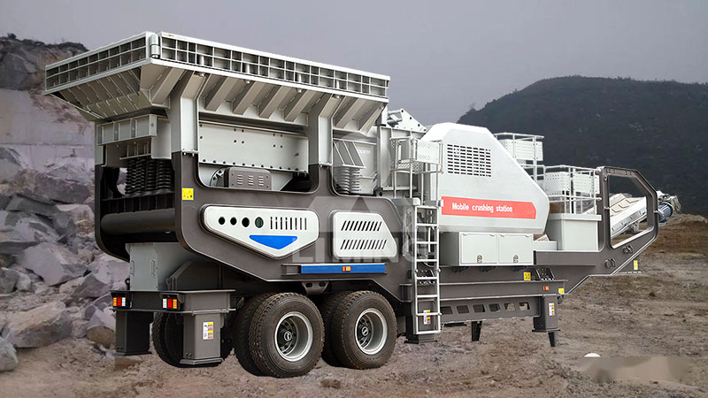 移動破碎站助力大理石廢料破碎