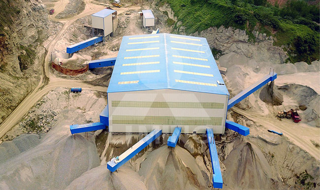 全封閉式綠色環(huán)保型碎石生產(chǎn)線