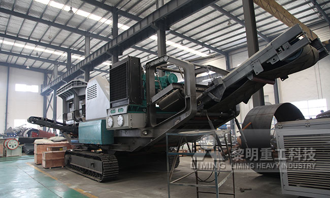 履帶式移動(dòng)破碎站半成品