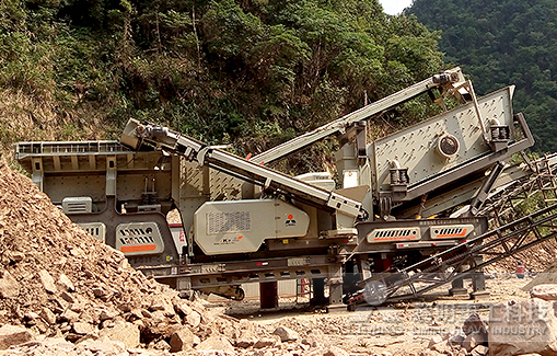 時產(chǎn)100噸石灰石移動破碎站