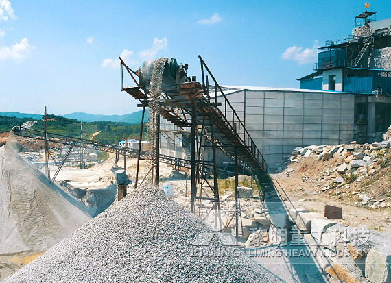 福建時(shí)產(chǎn)400噸花崗巖破碎生產(chǎn)線